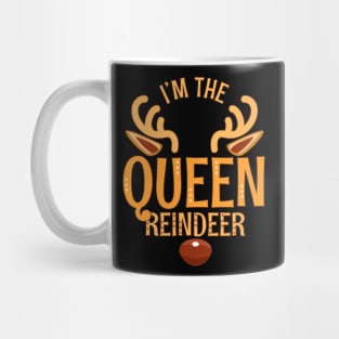 QUEEN Reindeer Matching Family Christmas Mug